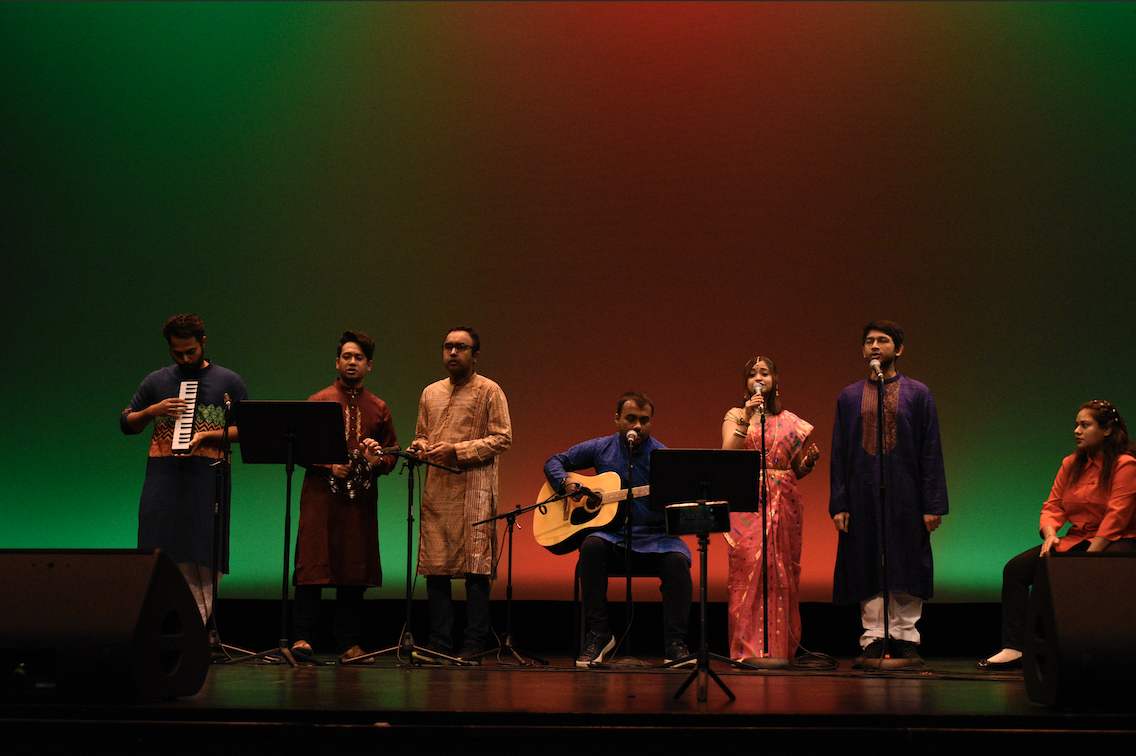 Students perform at Bangladesh Night 2023